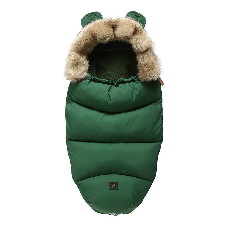 Chancelière poussette d'hiver doublée flanelle – photo 3