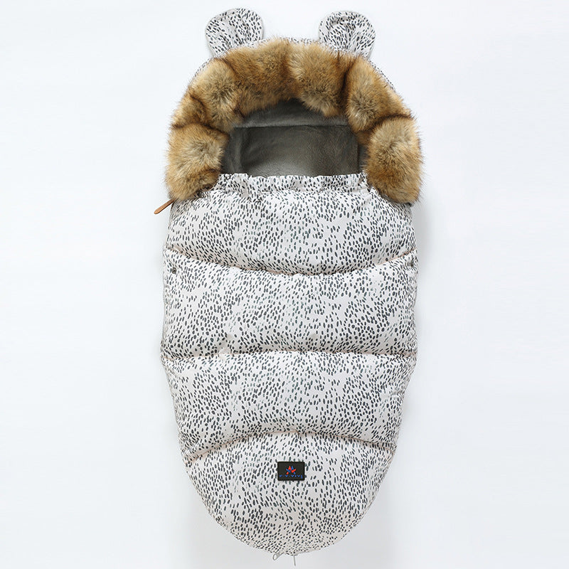 Chancelière poussette d'hiver doublée flanelle – photo 6