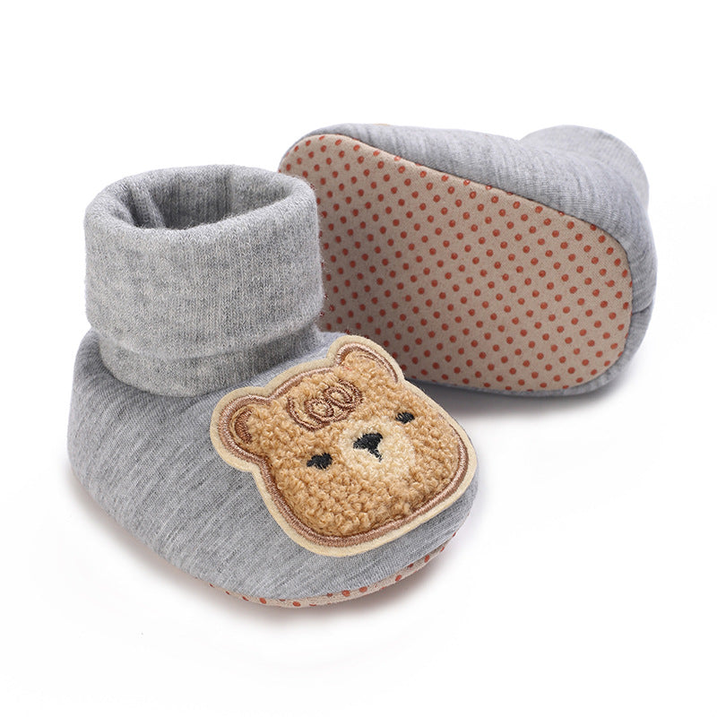 Chaussons d'hiver mixtes pour bébé