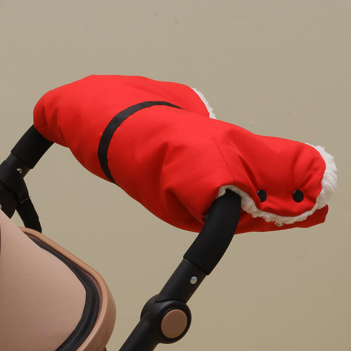 Manchons de poussette imperméables doublés polaire – Kiddomad