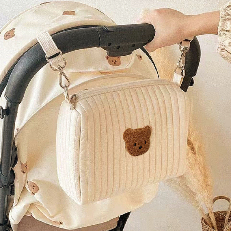 Pochette matelassée ourson pour poussette – photo 2