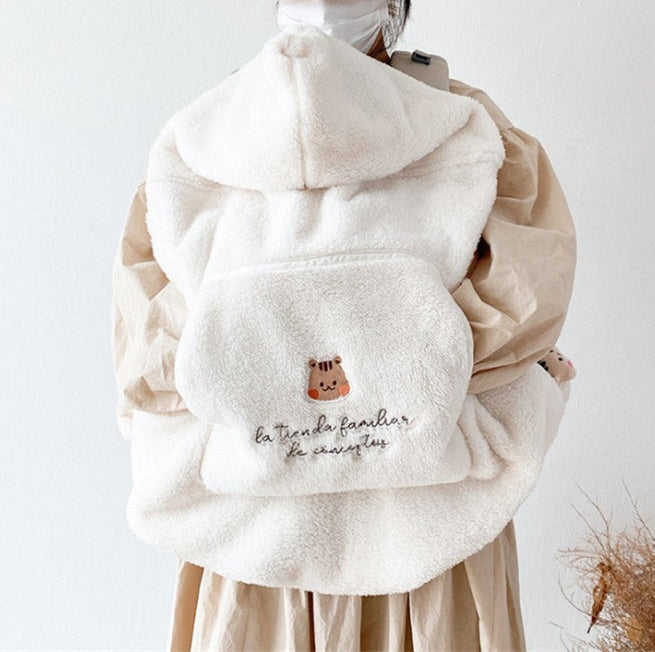 Couverture polaire brodée pour bébé – Kiddomad