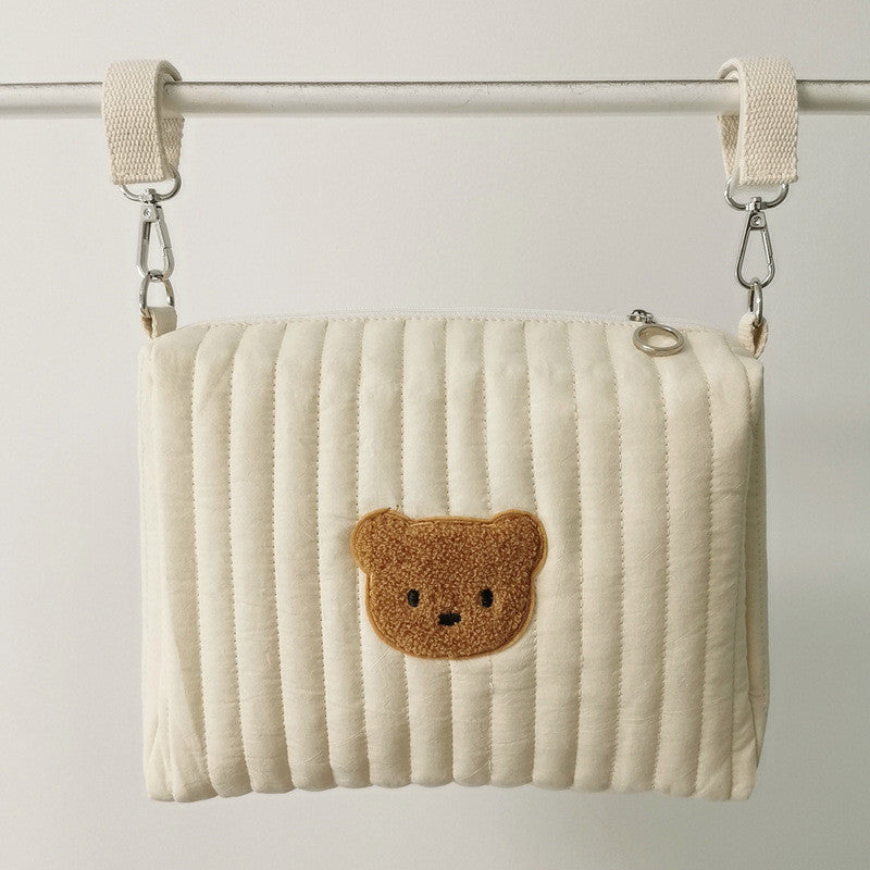 Pochette matelassée ourson pour poussette – photo 5