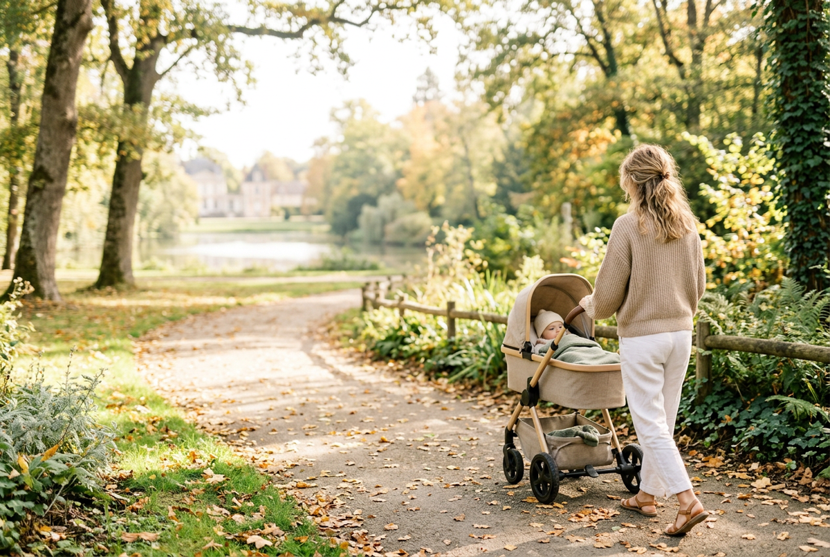 Tout pour sortir avec bébé, l'esprit léger